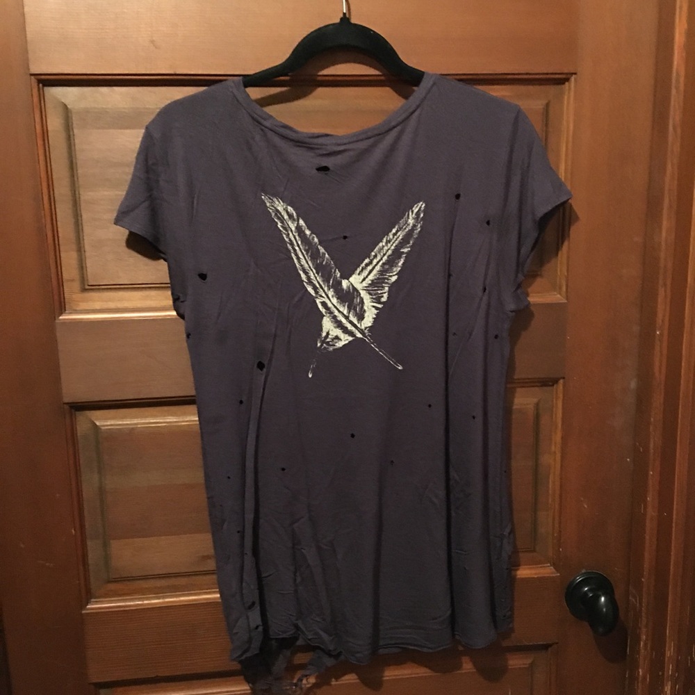 RARE HTF VTG Spell & the Gypsy Collective Festival Fox Distressed Tee, Size L - Picture 6 of 9